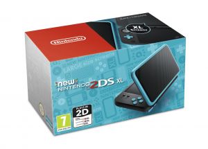 Nintendo Handheld Console - New Nintendo 2DS XL - Black and Turquoise (Nintendo 3DS) for Nintendo 3DS