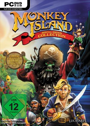 Monkey Island Special Edition. Collectors. 2 Spiele [German Version] for Windows PC