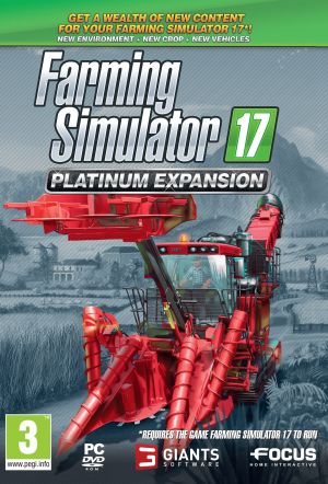 Farming Simulator 17 Platinum Expansion (PC DVD) for Windows PC