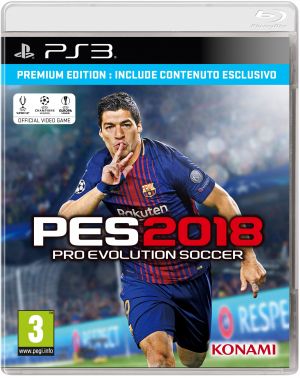 Giochi per Console Konami Pro Evolution Soccer 2018 for PlayStation 3