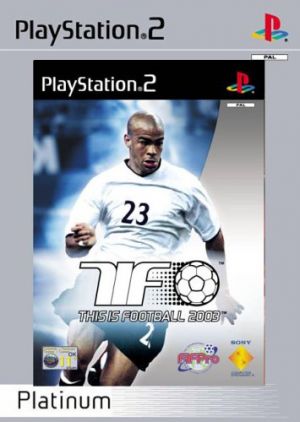 This is Football 2003 [Platinum] (PS2) for PlayStation 2