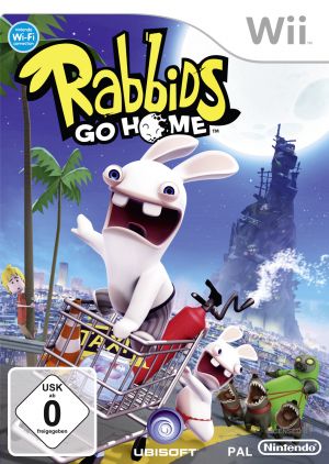 WII Rabbids Go Home for Wii