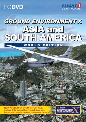 Ground Environment X: Asia and South America World Edition (for FSX) - PC for Windows PC