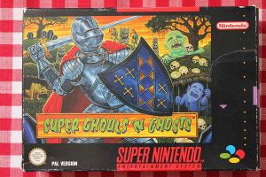 Super Ghouls 'N' Ghosts UK Pal for SNES