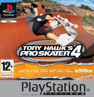 Tony Hawk's Pro Skater 4 (PSone) for PlayStation