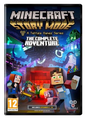 Minecraft Story Mode Complete Adventure (PC DVD) for Windows PC