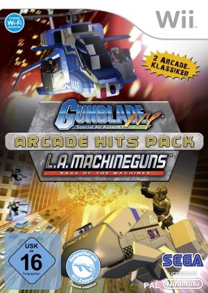 Arcade Hits Pack: Gunblade N.Y. & L.A. Machineguns [German Version] for Wii