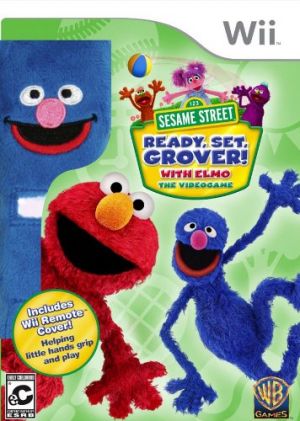 Sesame Street: Ready Set Grover W/Controller Cover for Wii