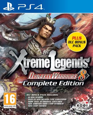 Dynasty Warriors 8 Xtreme Legends Complete Edition DLC Bonus Pack for PlayStation 4