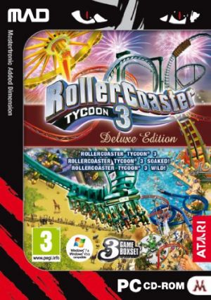 Rollercoaster Tycoon 3 - Deluxe Edition (PC CD) for Windows PC