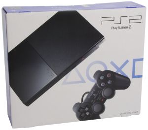 Sony Playstation 2 Console Slim - Black for PlayStation 2