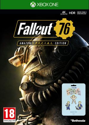 Fallout 76: S.*.*.C.*.*.L. Edition (Game + 3 Pin Badges) (Amazon EU Exclusive) (Xbox One) for Xbox One