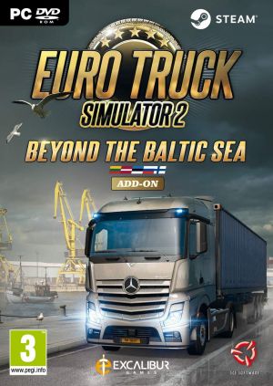Euro Truck Simulator 2: Beyond The Baltic Sea Add-On PC DVD for Windows PC