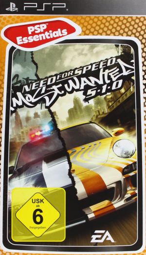 Need for Speed: Most Wanted 5-1-0 - Essentials (PSP) for Sony PSP
