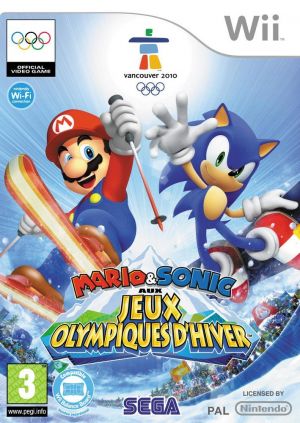 MARIO & SONIC AUX JEUX OLYMPIQUES D'HIVER for Wii