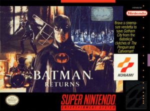 Batman returns - Super Nintendo - PAL for SNES