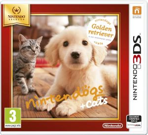 Nintendogs + Cats Golden Retriever & Ses Nouveaux Amis for Nintendo 3DS