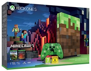 Console Videogames Microsoft Xbox One S 1 TB Minecraft Limited Edition for Xbox One