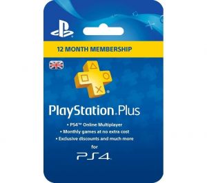 1 YEAR SUBSCRIPTION CARD (FOR for PlayStation 4