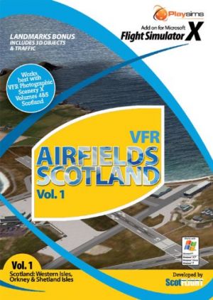 VFR Airfields Scotland Volume 1: Western Isles, Sheltlands & Orkneys FSX for Windows PC