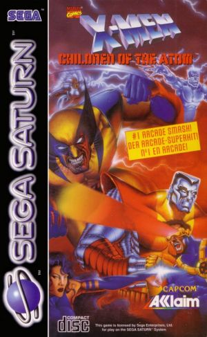 X-Men: Children of the Atom for Sega Saturn