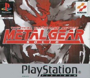 Metal Gear Solid - Platinum for PlayStation