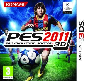 Pro Evolution Soccer 2011 3D for Nintendo 3DS