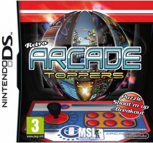 Retro Arcade Toppers for Nintendo DS
