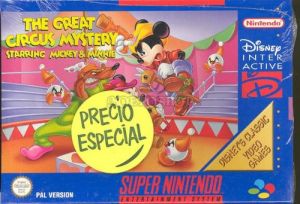 The Great Circus Mystery: Starring Mickey & Minnie [Disney Classics] for SNES