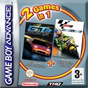 2 Games in 1: GT 3 Advance Pro Concept Racing + MotoGP Ultimate Racing Technology for Game Boy Advance