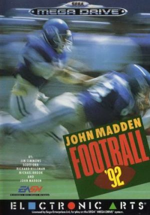 John Madden Football '92 for Mega Drive