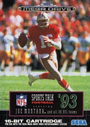 Sports Talk Football '93 for Mega Drive