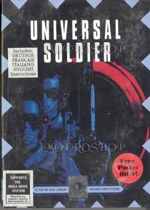 Universal Soldier for Mega Drive