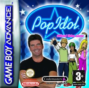Pop Idol Official Video Game for Game Boy Advance