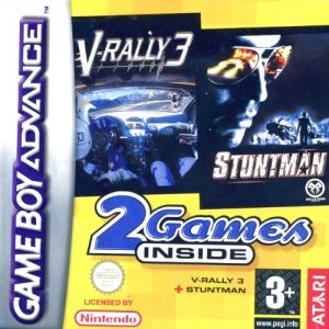 2 Games Inside: V-Rally 3 + Stuntman for Game Boy Advance
