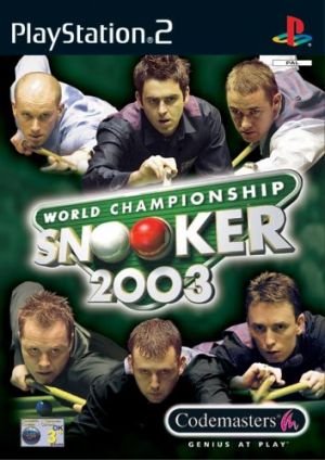 World Championship Snooker 2003 for PlayStation 2