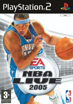 NBA Live 2005 for PlayStation 2