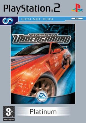 Need for Speed Underground [Platinum] for PlayStation 2
