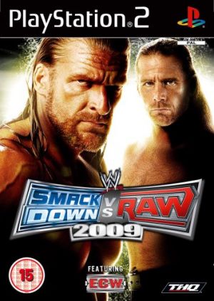 WWE Smackdown vs. Raw 2009 for PlayStation 2