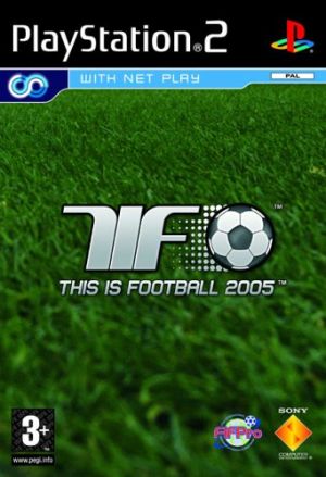 This is Football 2005 for PlayStation 2