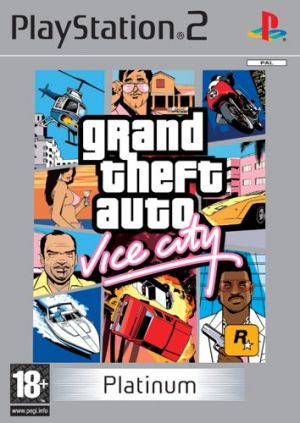 Grand Theft Auto: Vice City [Platinum] [AU] for PlayStation 2