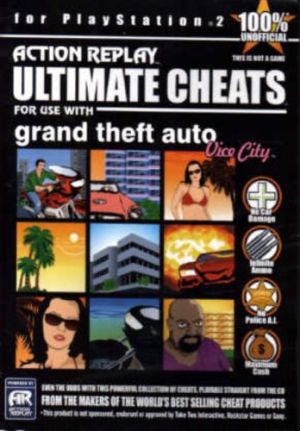 Datel Grand Theft Auto: Vice City Cheat Disc for PlayStation 2
