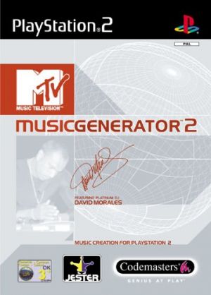 MTV Music Generator 2 for PlayStation 2