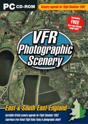 VFR 1 Photographic Scenery - East and South East England (add on for Flight Sim 2002) for Windows PC