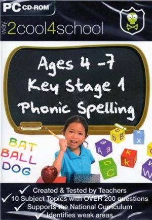 2cool4school Key Stage 1 Phonic Spelling for Windows PC