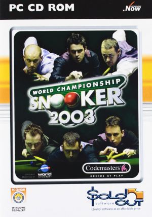 World Championship Snooker 2003 [Sold Out] for Windows PC