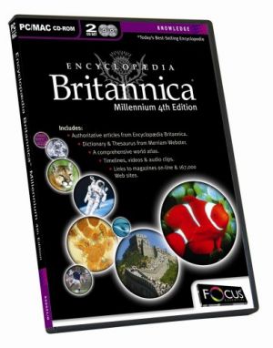 Encyclopedia Britannica Millennium 4th Edition for Windows PC