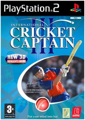International Cricket Captain III for PlayStation 2