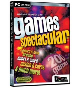 Windows® 95/98/Me & XP Games Spectacular [Focus Essential] for Windows PC