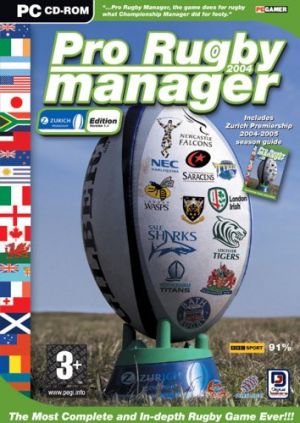 Pro Rugby Manager 2004: Zurich League Edition for Windows PC